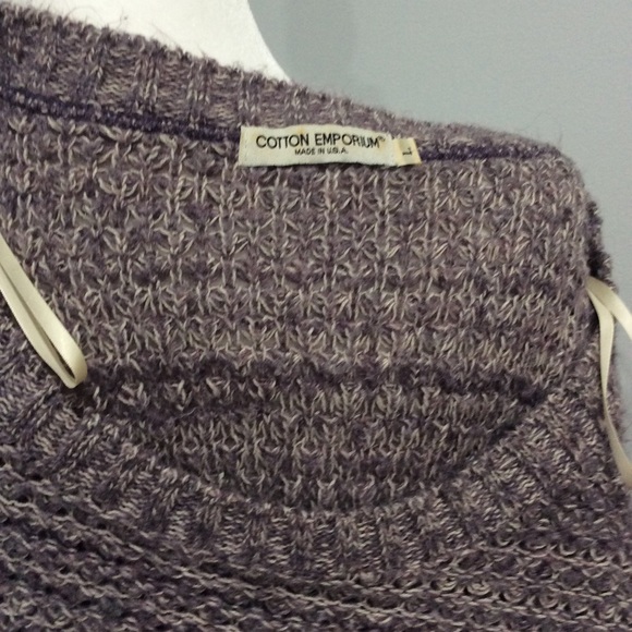 Cotton Emporium Super soft Sweater.  Size Large. - Picture 2 of 4